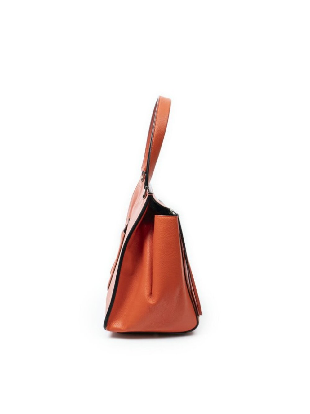 ★SOLD★ Celine Edge Bag Orange Calfskin Leather - Picture 4 of 10